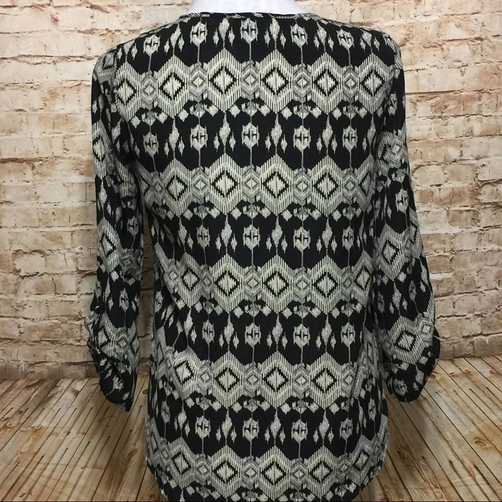 ModCloth Santa Fe Print Blouse - Picture 3 of 8